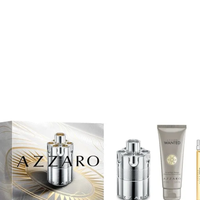 Azzaro Wanted Coffret Eau de Parfum, Shampoing et Format Voyage