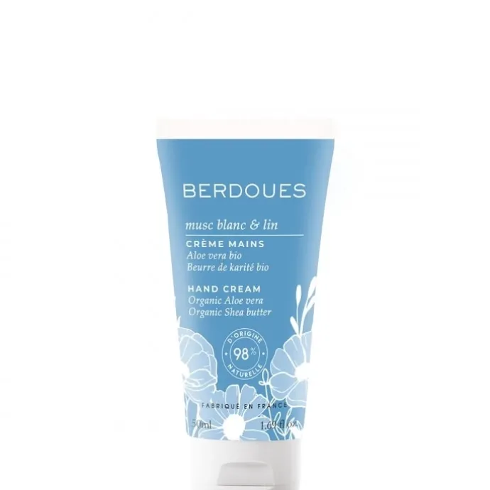 BerdouesMusc Blanc & Lin Crème Mains