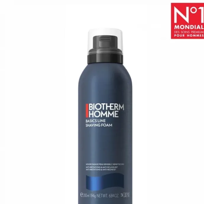 Biotherm Homme Mousse de Rasage Anti-irritation & Anti-rougeurs