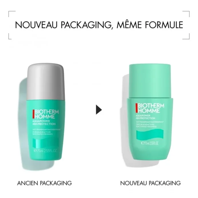 BiothermAquapower Déodorant Protection 48H - Roll-On