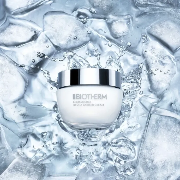 BiothermAquasource Hydra Barrier Crème Hydratante Visage