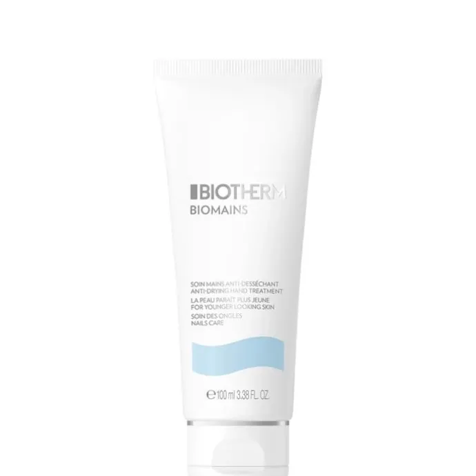 BiothermBiomains Crème Jeunesse des Mains - Anti-desséchement & Fortification des Ongles