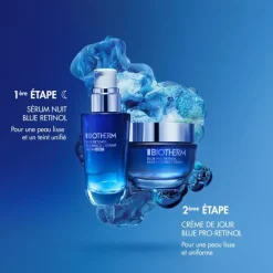 BiothermBlue Pro-Retinol                Crème Hydratante Pro-Rétinol Anti-Âge et Anti-Rides