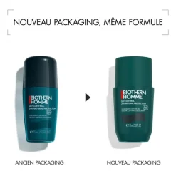 BiothermDay Control                Déodorant Bio 24 H Sans Sels d'Aluminium pour Homme Roll-on