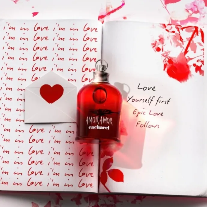 CacharelAmor Amor Coffret Eau de Toilette et Laits Corps