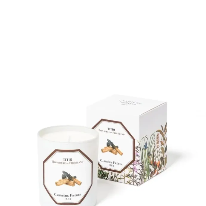 Carrière FrèresBois Brûlé - Titio Bougie Parfumée
