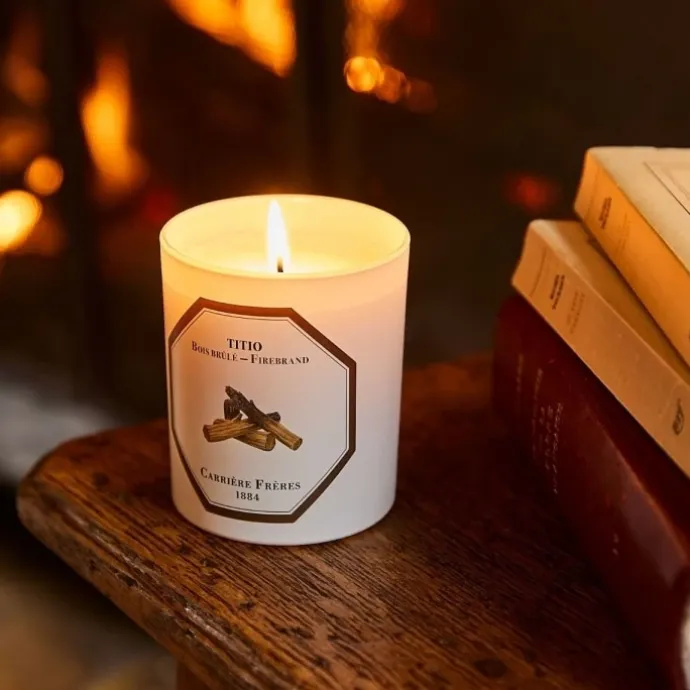 Carrière FrèresBois Brûlé - Titio Bougie Parfumée