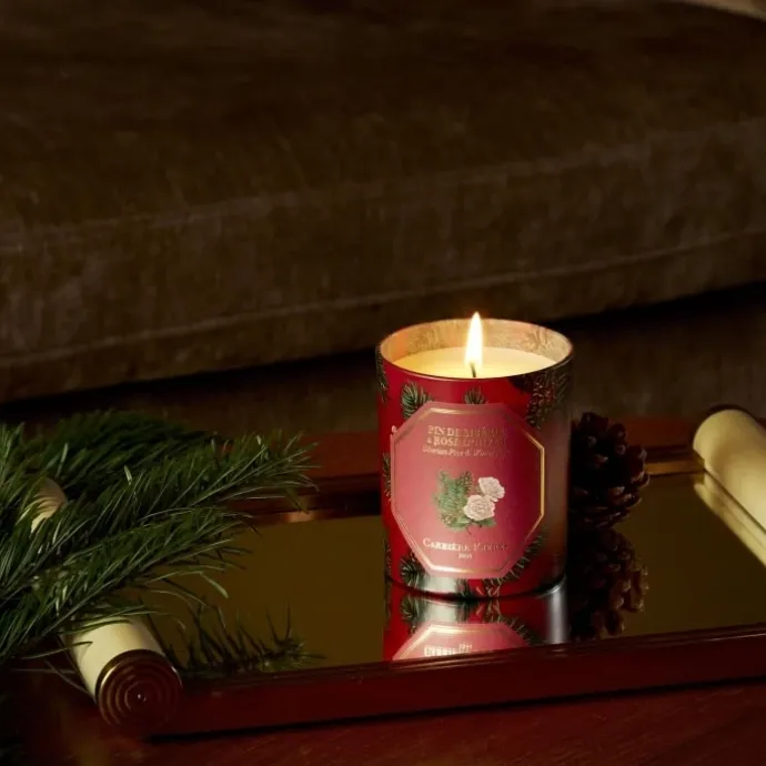 Carrière FrèresPin de Sibérie & Rose d’Hiver Bougie parfumée