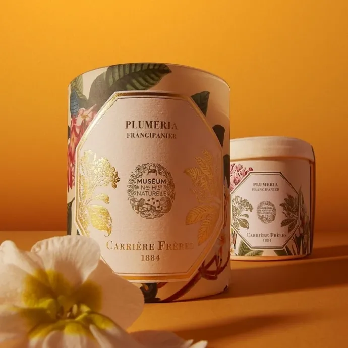 Carrière FrèresPlumeria - Frangipanier Bougie Parfumée