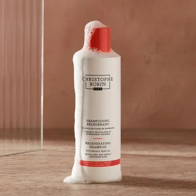 Christophe RobinRituel Régénérant Shampooing Régénérant à L'Huile de Figue de Barbarie