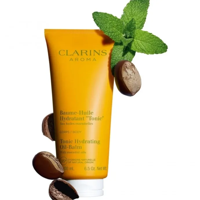 CLARINSBaume-Huile Hydratant "Tonic" 95% d’Ingrédients d’Origine Naturelle