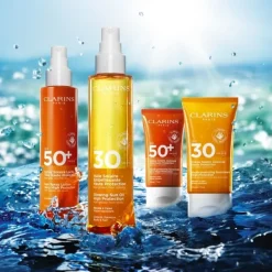 CLARINSCrème Solaire Jeunesse Haute Protection Visage SPF30                Anti-Rides, Anti-Tâches