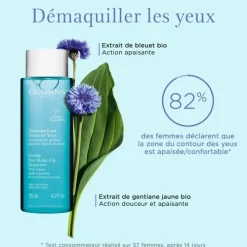 CLARINSDémaquillant Douceur                Yeux - Aux Extraits de Gentiane Jaune des Alpes & de Bleuet