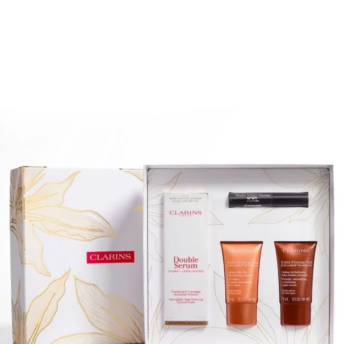 CLARINSDouble Serum Coffret Soin Visage Anti-Âge