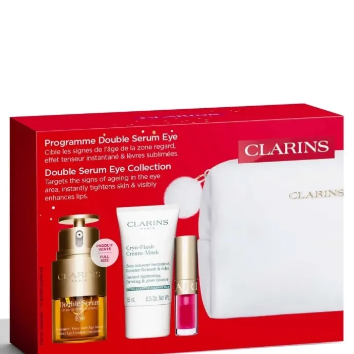 CLARINSDouble Serum Eye Coffret Soin Anti-Âge