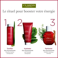 CLARINSEau Dynamisante - Nettoie, Tonifie, Parfume Douche Fraîche Energisante