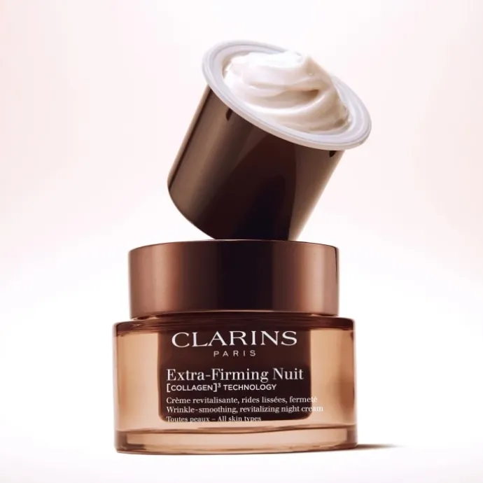 CLARINSExtra-Firming Nuit Crème Fermeté Anti-Âge Toutes Peaux