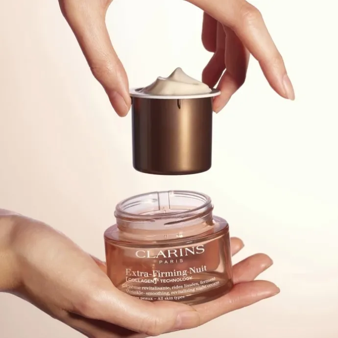 CLARINSExtra-Firming Nuit Crème Fermeté Anti-Âge Toutes Peaux