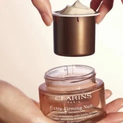 CLARINSExtra-Firming Nuit Crème Fermeté Anti-Âge Toutes Peaux - Recharge Pot