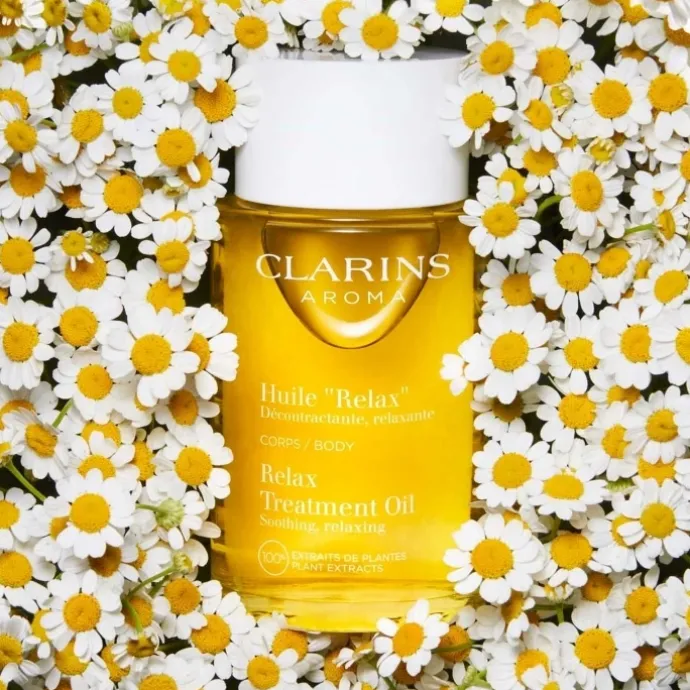 CLARINSHuile "Relax" 100% Extraits de Plantes & Huiles Essentielles