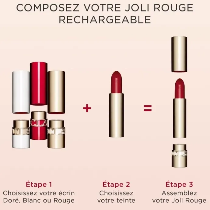 CLARINSJoli Rouge Brillant Rouge à Lèvres Rechargeable