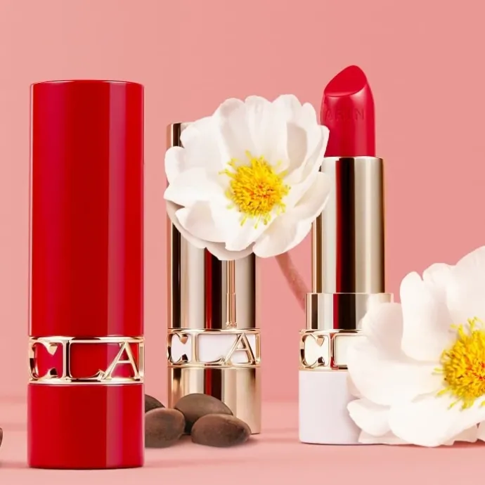 CLARINSJoli Rouge Ecrin Blanc