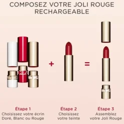 CLARINSJoli Rouge                Ecrin Doré