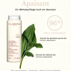 CLARINSLait Velours Démaquillant                Toutes Peaux