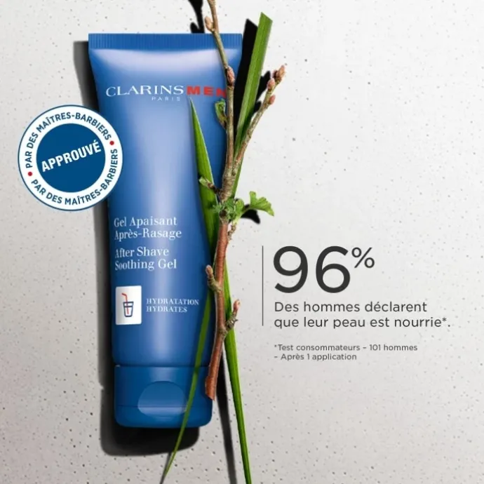 ClarinsMen Gel Apaisant Après Rasage