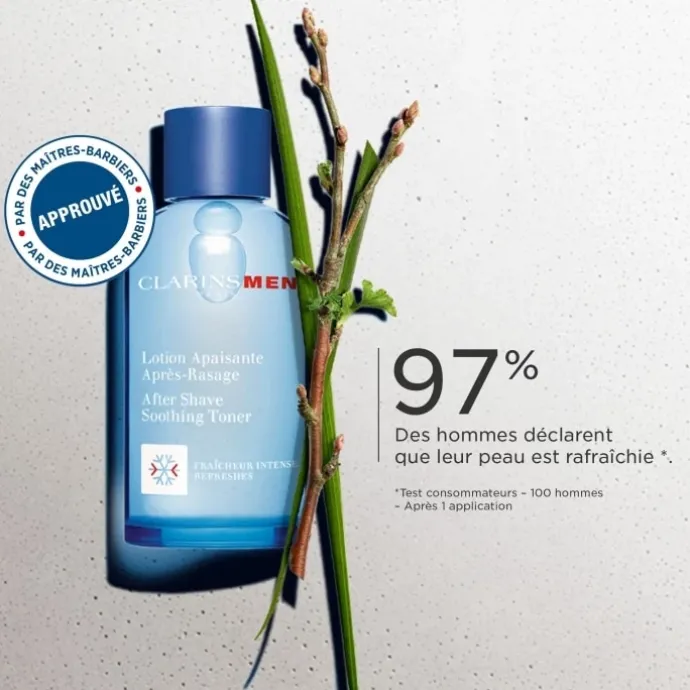 ClarinsMen Lotion Apaisante Après-Rasage