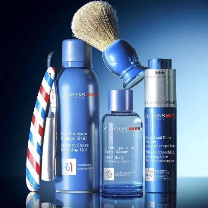 ClarinsMen Soin Lissant Rides Fermeté