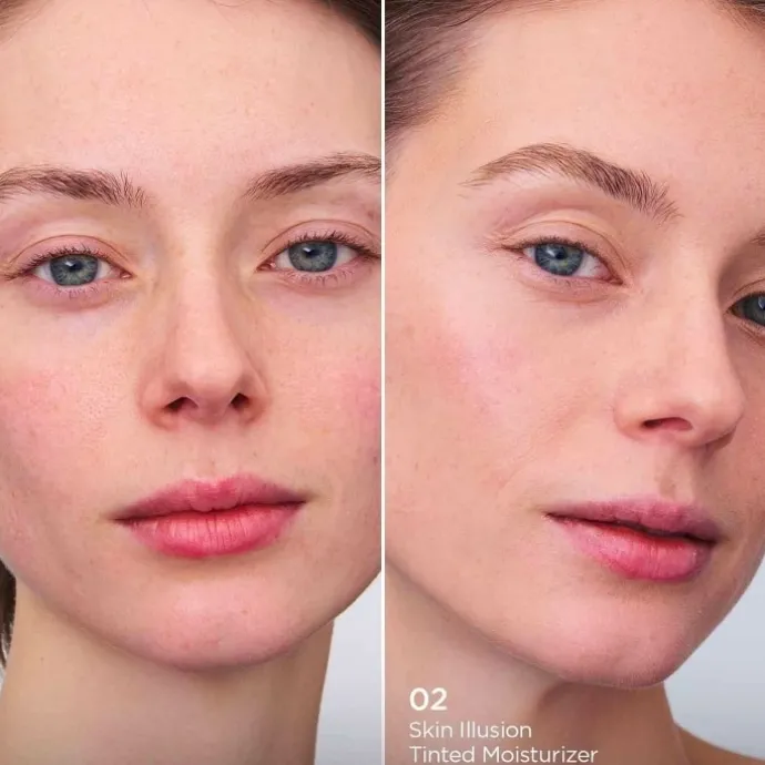 CLARINSSkin Illusion Tinted Moisturizer SPF25 Crème Teintée Booster d'Éclat - Format Voyage
