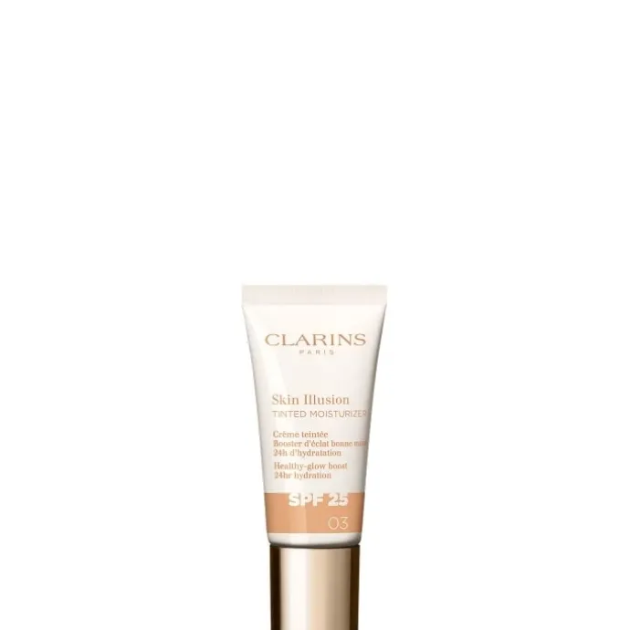 CLARINSSkin Illusion Tinted Moisturizer SPF25 Crème Teintée Booster d'Éclat - Format Voyage