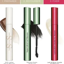 CLARINSSupra Lift & Curl Mascara Effet Liftant Courbe & Volume Déployés