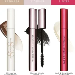 CLARINSWonder Perfect Mascara 4D                Les 4 Dimensions d'un Regard Parfait
