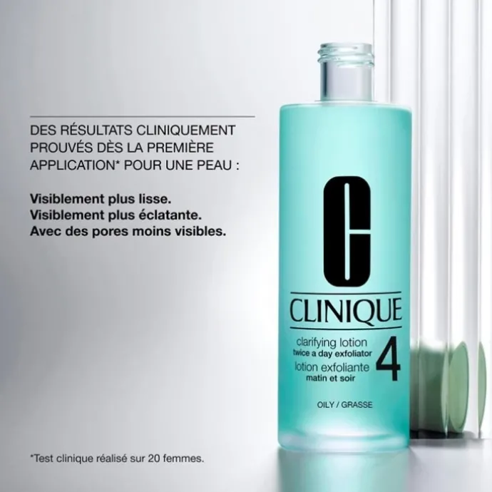 CLINIQUEClarifying Lotion Lotion Exfoliante 4 - Peaux grasses