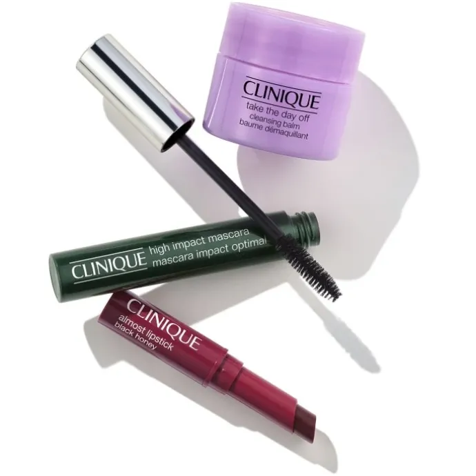 CLINIQUEHigh Impact™ Coffret Yeux et Lèvres Black Honey™ & High Impact™ 2024