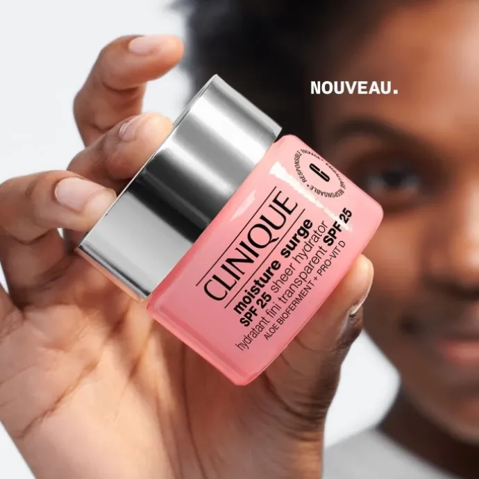 CLINIQUEMoisture Surge™ Hydratant Fini Transparent SPF 25