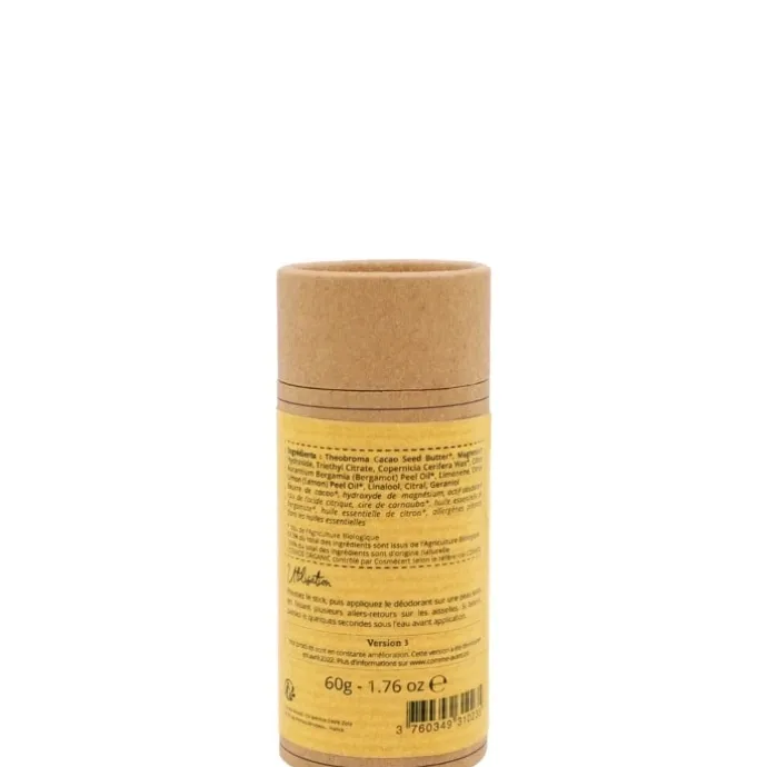 Comme AvantDéodorant Solide Au Beurre de Cacao Citron & Bergamote