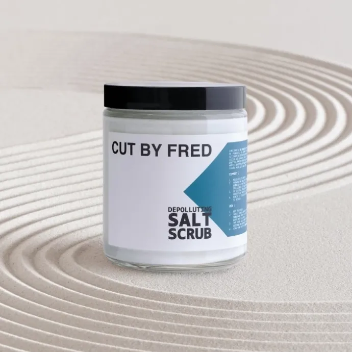 Cut By FredDepolluting Salt Scrub Gommage Cuir Chevelu au Sel Marin
