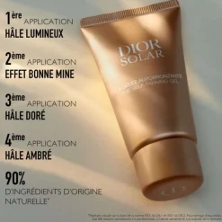 Dior Solar La Gelée Autobronzante Autobronzant Visage - Éclat Naturel et Bronzage Graduel