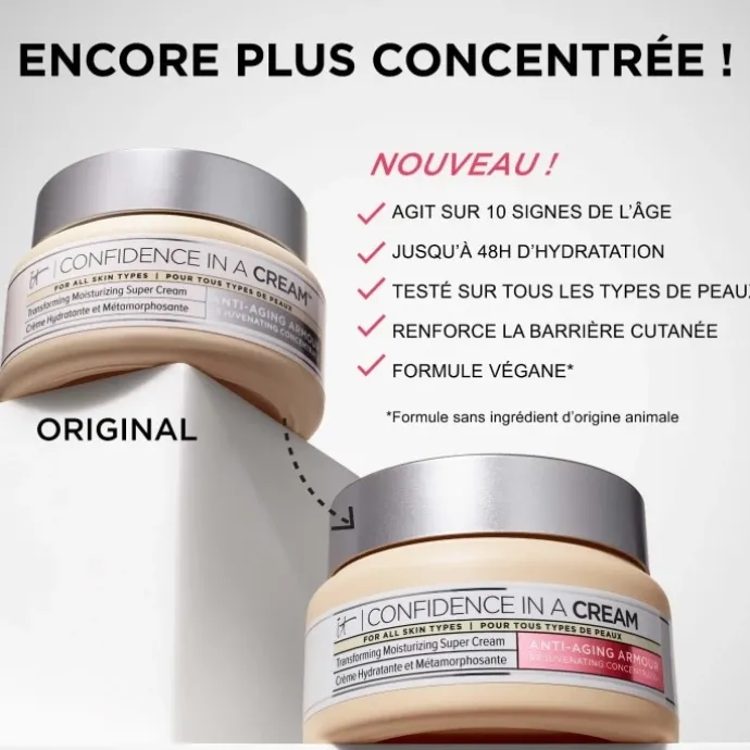 It CosmeticsConfidence in a Cream™ Supercharged Crème Hydratante Anti-âge