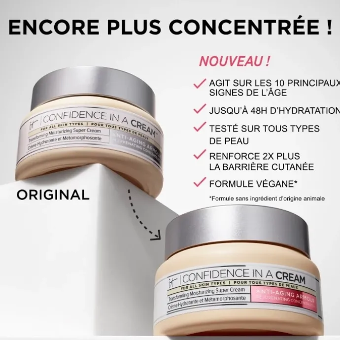 It CosmeticsConfidence in a Cream™ Supercharged Crème Hydratante Anti-âge