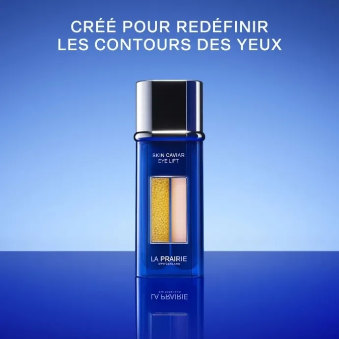 LA PRAIRIESkin Caviar Sérum yeux Anti-âge, Lift Regard Liftant et Raffermissant Aux Extraits de Caviar