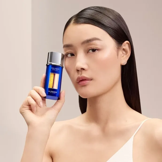 LA PRAIRIESkin Caviar Sérum yeux Anti-âge, Lift Regard Liftant et Raffermissant Aux Extraits de Caviar