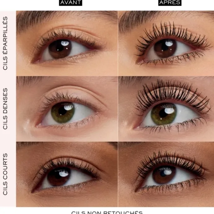 LANCÔMELash Idôle Flutter Extension Mascara Longueur Extrême et Séparation Instantanée