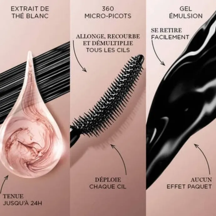 LANCÔMELash Idôle Mascara Volume Effet Cils Recourbés