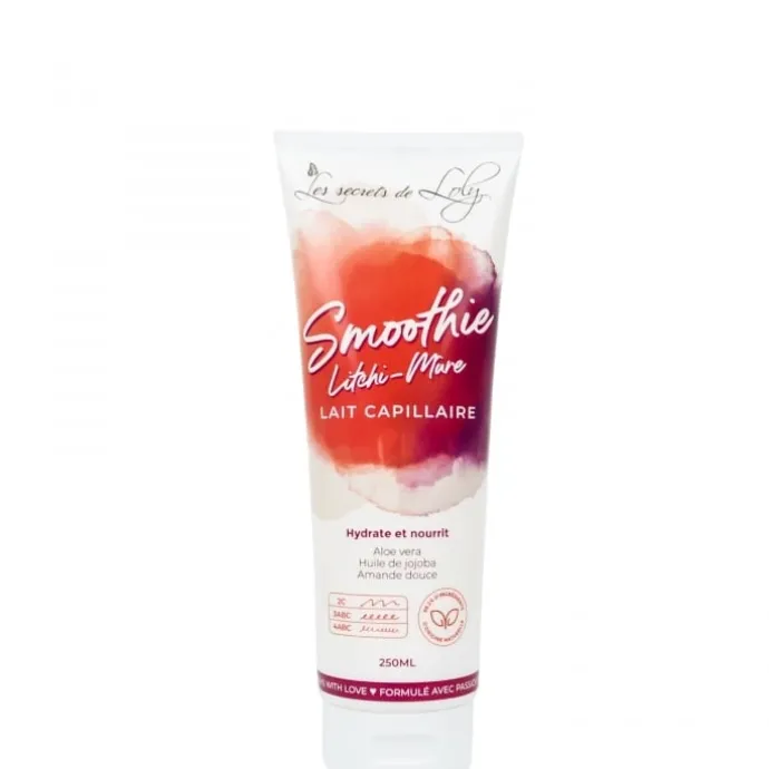 Les Secrets de LolySmoothie Litchi-Mûre Lait Capillaire Nourrissant