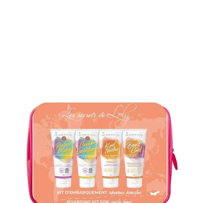 Les Secrets de LolyTrousse Cheveux Bouclés Routine Format Voyage - 4 Produits