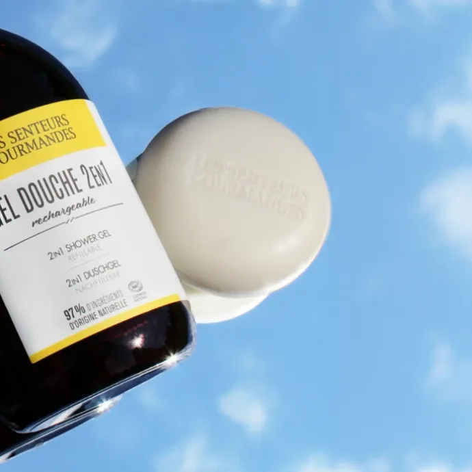 Les Senteurs Gourmandes Shampooing Solide Cheveux Normaux à Gras